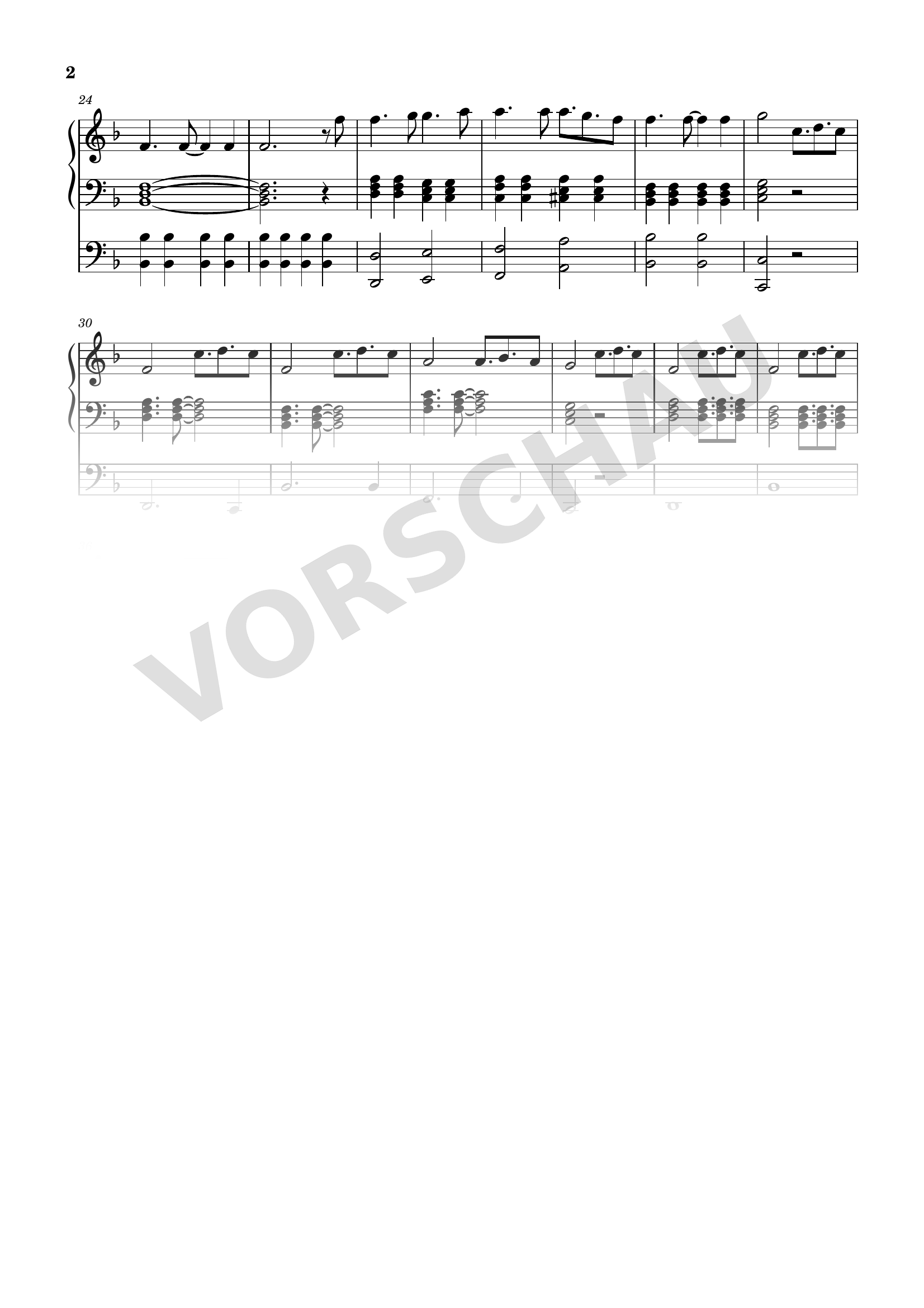 Notenseite 2 von 2 aus Final
